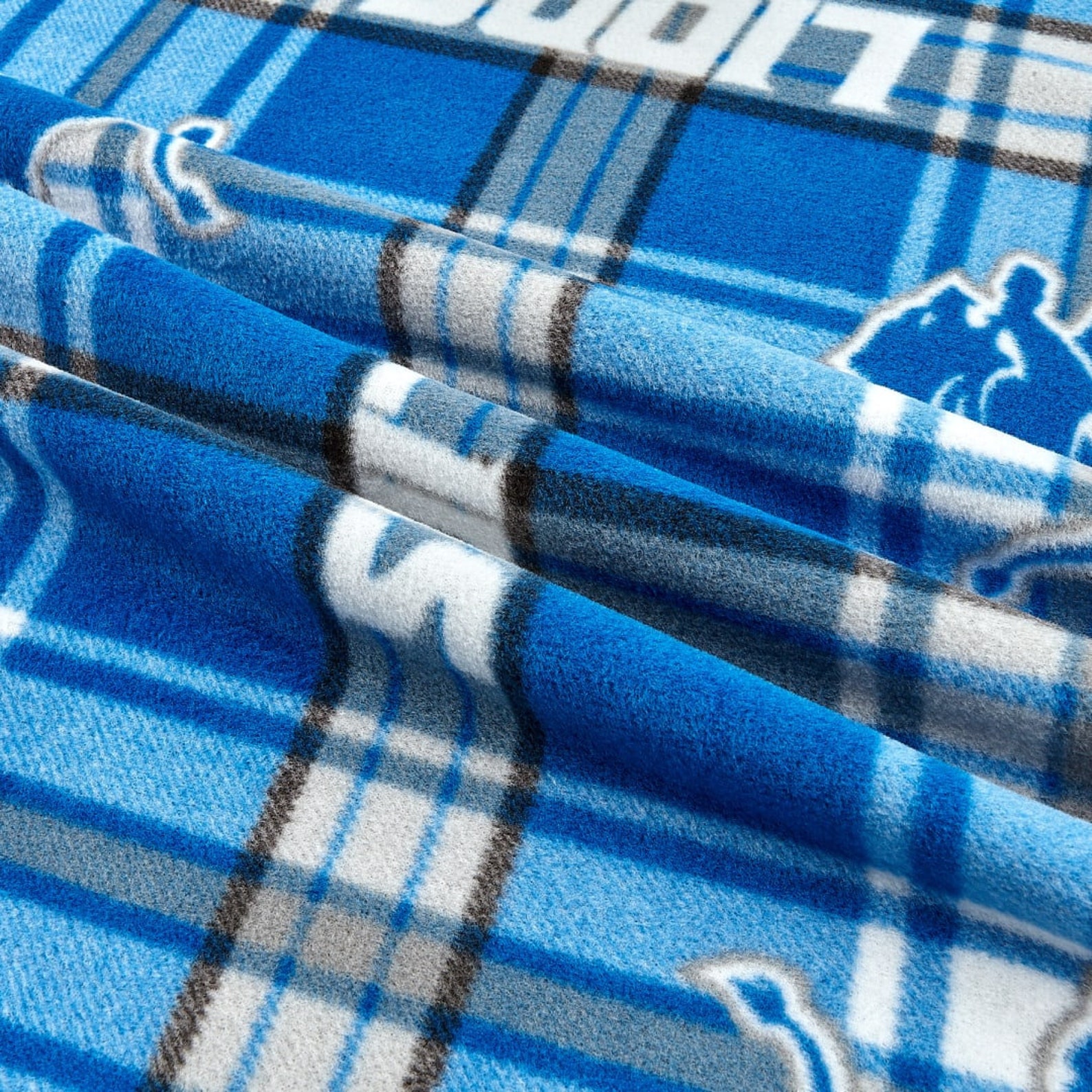 NFL Detroit Lions Fleece Fabric by the Yard 14758 D Etsy