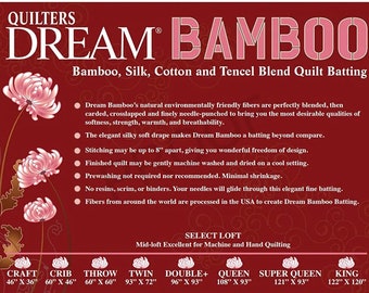 Quilter's Dream Batting Bamboo Crib 46" x 60"