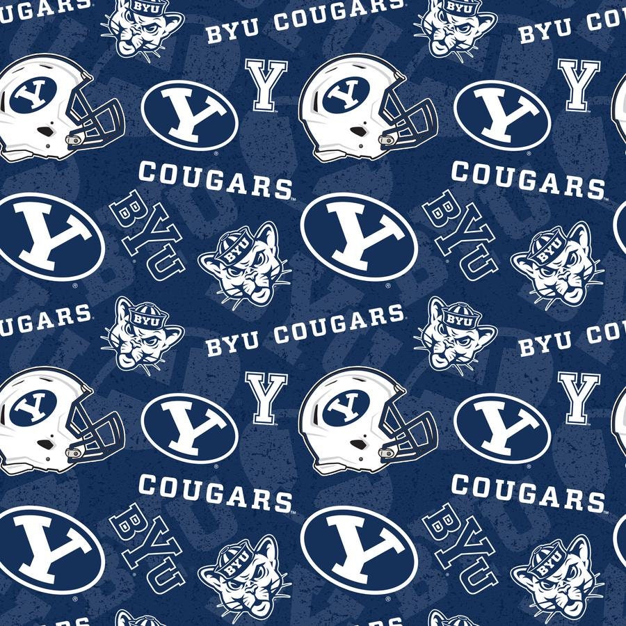 Oval Y BYU Sticker Water Bottle - 40 Oz.