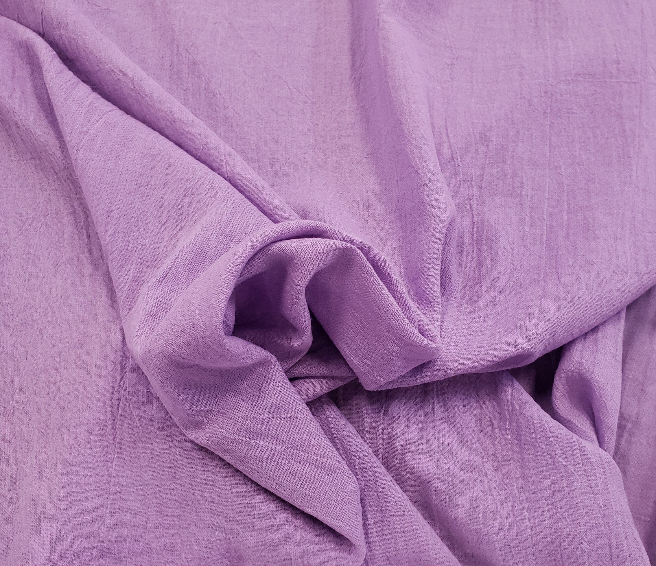 58 Solid Colored Cotton Gauze Fabric by the Yard Etsy