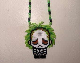Colar Perler Beetlejuice