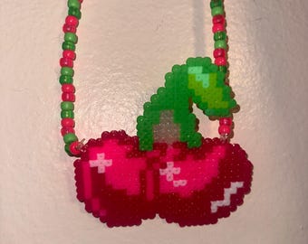 Colar de cereja Perler