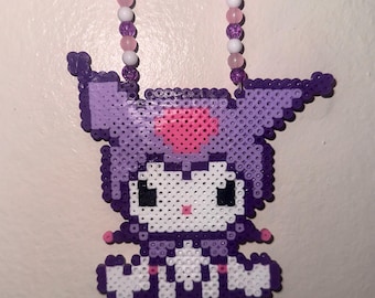 Colar Kuromi Perler