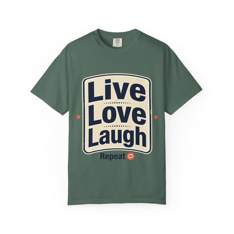 Living a Good Life T-shirt | Positive Quote Tee image 6
