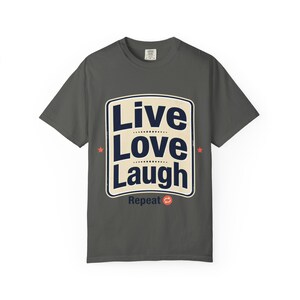 Living a Good Life T-shirt | Positive Quote Tee image 3