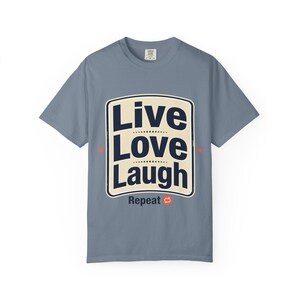 Living a Good Life T-shirt | Positive Quote Tee image 9