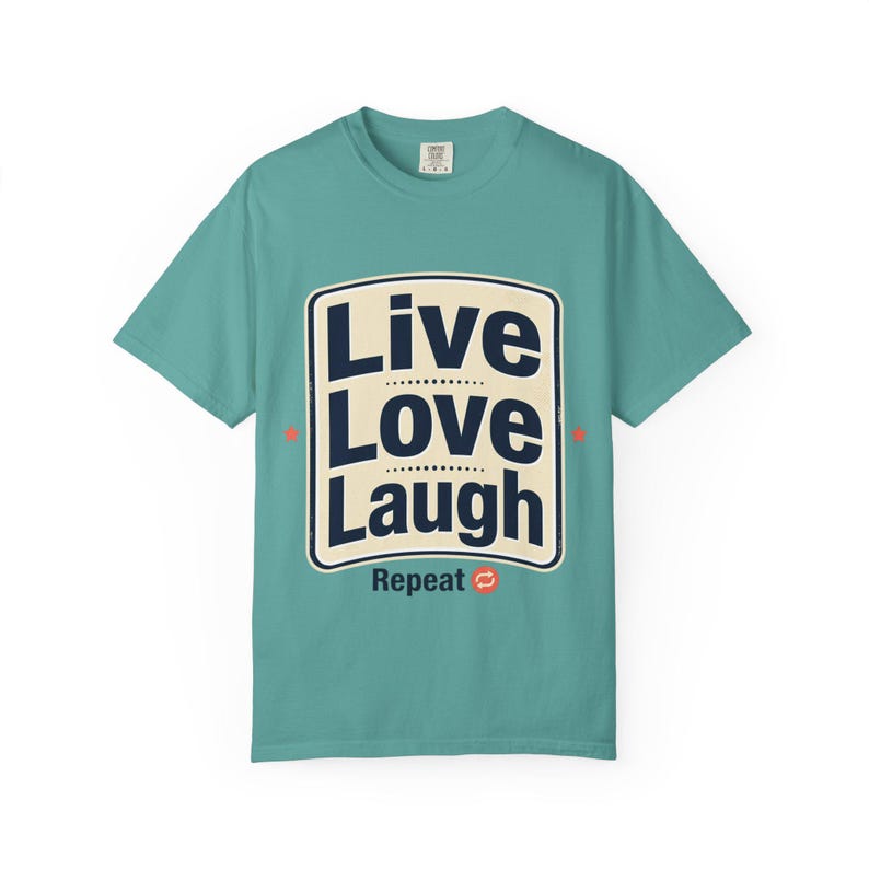 Living a Good Life T-shirt | Positive Quote Tee image 7