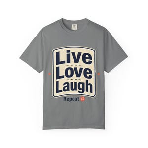 Living a Good Life T-shirt | Positive Quote Tee image 4
