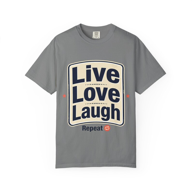 Living a Good Life T-shirt | Positive Quote Tee image 4