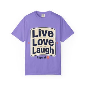 Living a Good Life T-shirt | Positive Quote Tee image 12