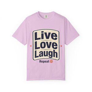 Living a Good Life T-shirt | Positive Quote Tee image 13