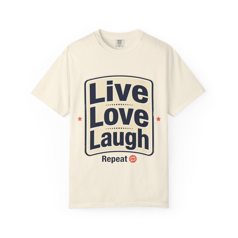 Living a Good Life T-shirt | Positive Quote Tee image 2