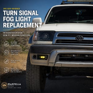 1999–2002 Toyota 4Runner 3rd Gen Turn Signal & Fog Light Combo