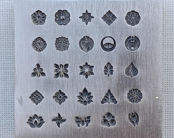 6mm impression die|Multiple shot vintage | Short Plate | Impression Dies | Customized | Jewelry die | Charm Die | Jewelry making tool