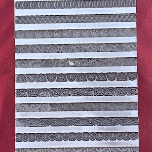 15 Design in one die | Wire Die | Earring Die | Jewelry die | Charm Die | Jewelry tools | Metal Dies | Silversmithing tools | Silver Jewelry