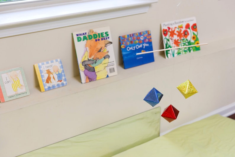 SALE: The Octahedron Mobile A Classic Montessori Mobile image 2