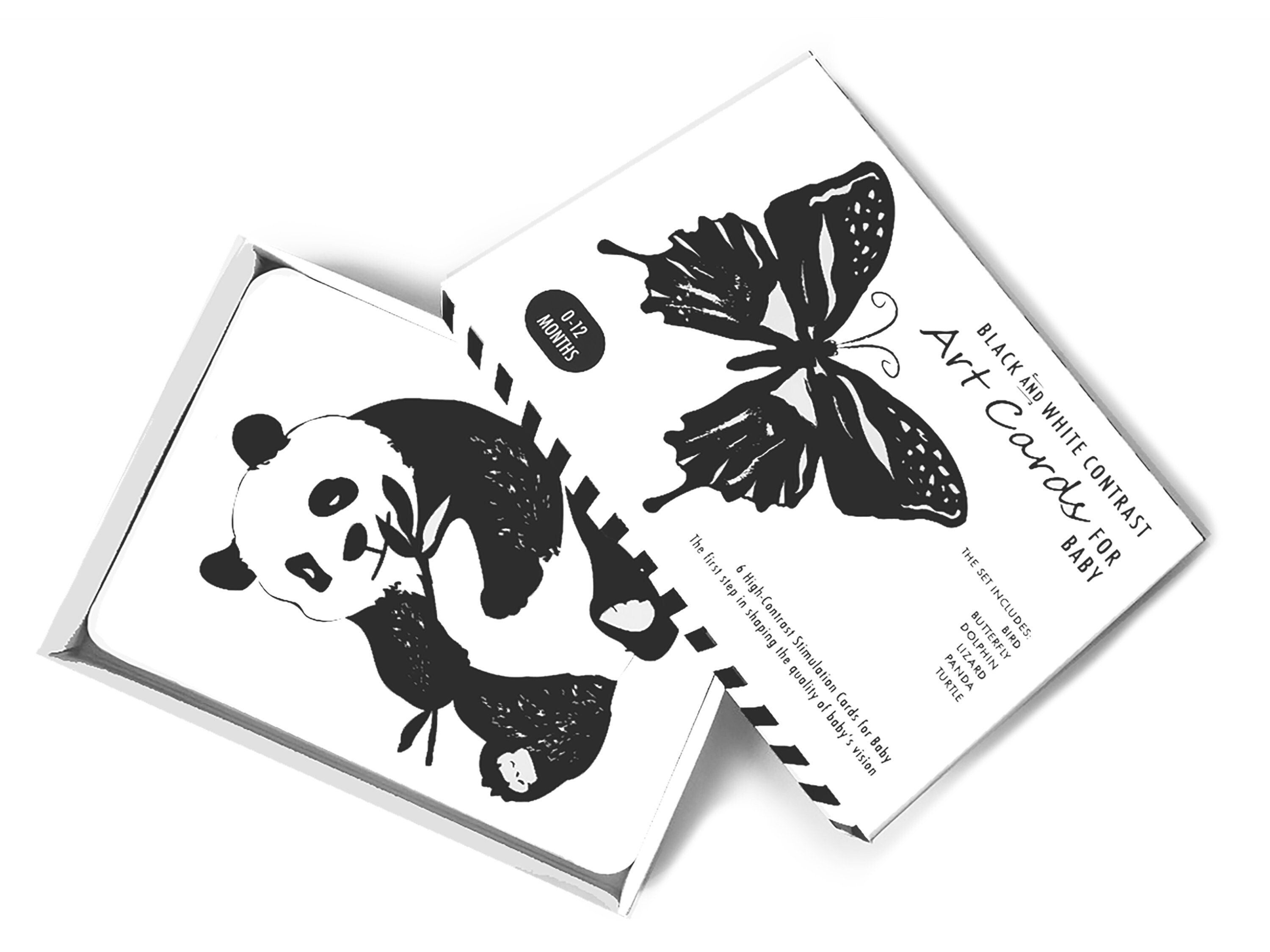 24 cartes contrastées pour bébé noir et blanc, cadeau de naissance, images  contrastées Jouet Montessori bébé cartes à contraste élevé Temps sur le  ventre -  France