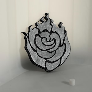 Rwby Ruby Rose Emblem Cosplay Belt Pin