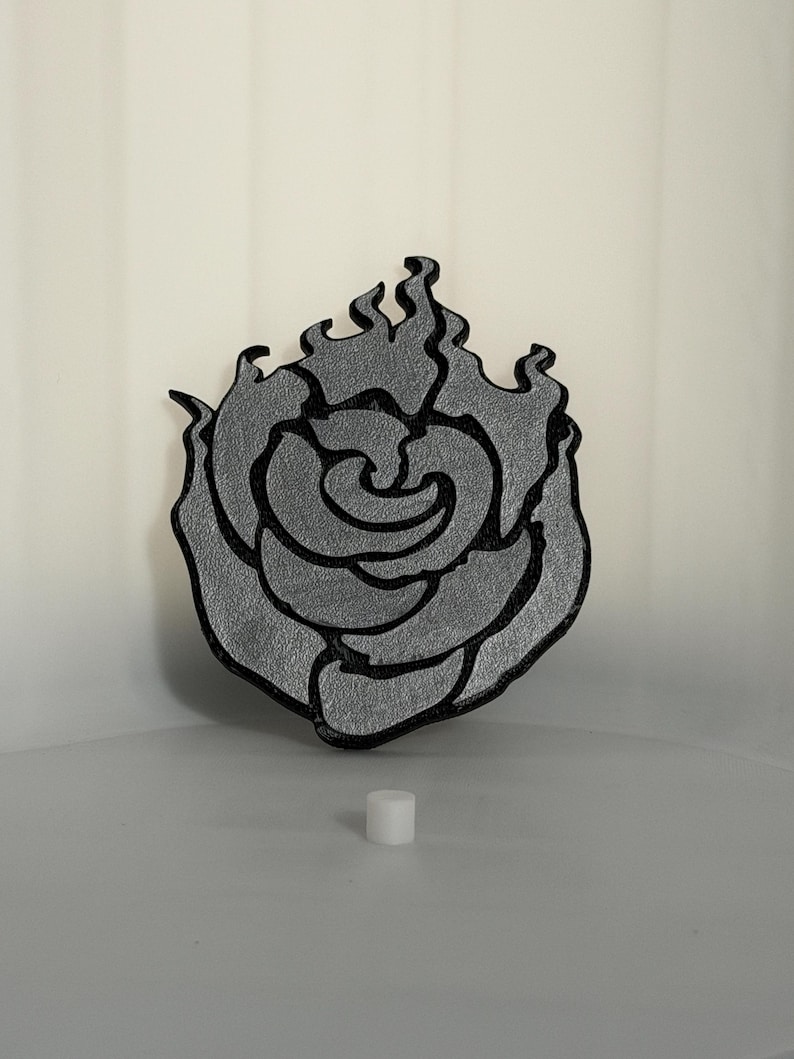 Rwby Ruby Rose Emblem Cosplay Belt Pin - Etsy