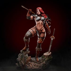 Red Sonja 1 6 - Etsy