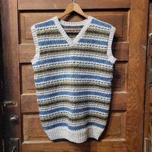 Handmade Fair Isle Vest For Men and Women