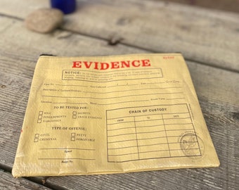 True Crime Gift, Evidence Bag, Crime Scene, Keith Morrison, Detective Agency, Crime Solvers, Criminology, Forensics, Crime Scene, Murder