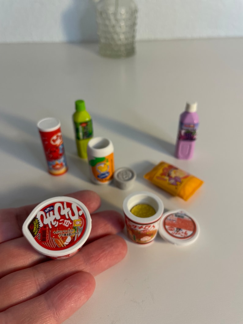 Iwako Eraser Set Made in Japan Eraser Japanese Snack Eraser 3d Eraser Japanese Snack Novelty