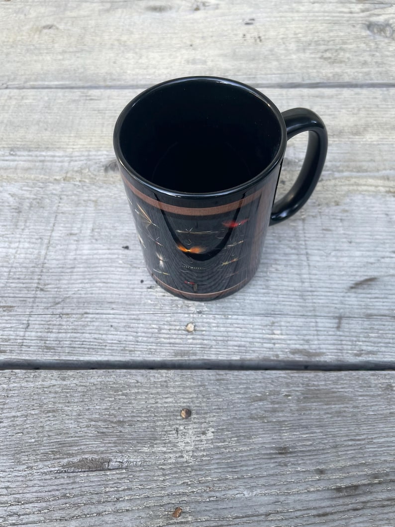 Taza de pesca con mosca, regalo de pesca para papá, regalo de pescador, regalo de pesca único, regalo de pesca con mosca para hombres, regalo de pesca para él, regalo de pesca imagen 5