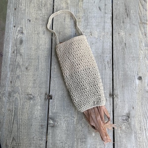 Bag Holder Pattern, Bag Organizer, Bag Holder, Reusable Bag Shopping, Easy Crochet Pattern, Plastic Bag Holder, Crochet Pattern, Crochet Bag