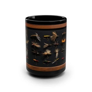 Fly Fishing Mug, Fishing Gift for Dad, Angler Gift, Unique Fishing Gift, Fly Fishing Gift for Men, Fishing Gift for Him, Fishing Gift