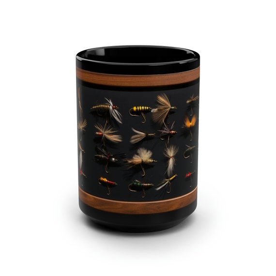 Fly Fishing Mug, Fishing Gift for Dad, Angler Gift, Unique Fishing Gift, Fly Fishing Gift for Men, Fishing Gift for Him, Fishing Gift