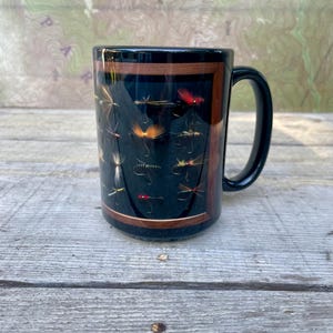Taza de pesca con mosca, regalo de pesca para papá, regalo de pescador, regalo de pesca único, regalo de pesca con mosca para hombres, regalo de pesca para él, regalo de pesca imagen 8