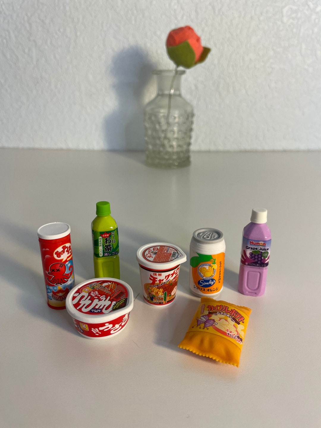 Iwako Eraser Set Made in Japan Eraser Japanese Snack Eraser 3d Eraser Japanese Snack Novelty