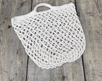 Crochet Market Tote, Easy Tote Crochet, Market Bag Pattern, Crochet Bag pattern, French Market Tote Pattern, Easy Crochet Pattern, Mesh Bag