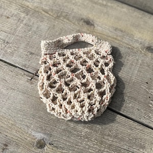 Sac bourse au crochet, Modèle au crochet, Modèle de sac au crochet, Sac bourse, Sac facile à crocheter, Sac au crochet pour débutants, Sac pour accessoires en coton