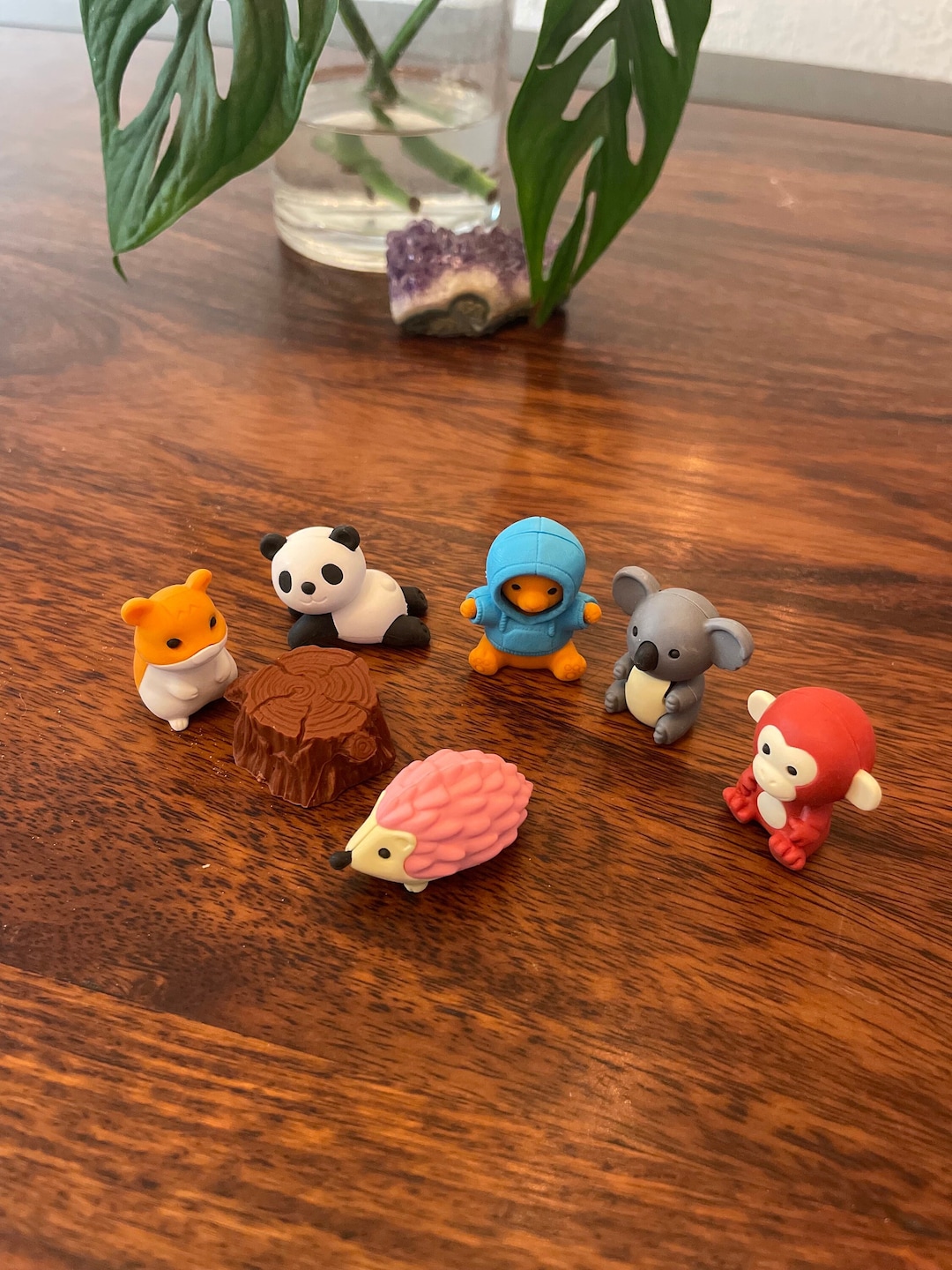 Iwako Eraser Set Japan Eraser Japanese Forest Animal Eraser 3d Eraser