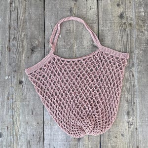 Gehäkelte Markttasche, Netz-Einkaufstasche, gehäkelte Einkaufstasche, Netztasche, Einkaufsnetz, Einkaufstasche gehäkelt