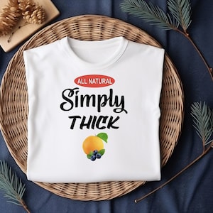 Simply Thick Clip Art | JPEG | PNG TShirt Design - Cricut & Silhouette Friendly | Sassy Design Trending