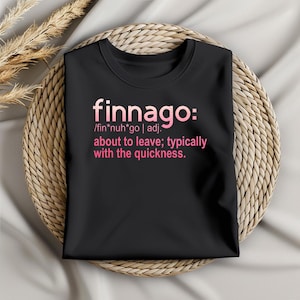 Finnago Clip Art | JPEG | PNG - Sarcastic TShirt Design - Cricut & Silhouette Friendly | Sassy Funny Girlie Pink Design