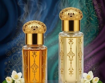 Jasmine & Rajnigandha Attar combo | Natural White Floral Perfume Oil