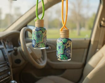 Sandalwood and Tuberose Car Perfume Combo set| Hanging Air Freshener (15ml each)