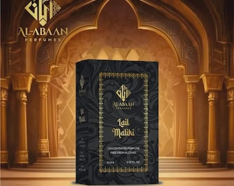 Aceite perfumado Lail Maliki, Al Abaan Attar, cedro y floral, 11 ml