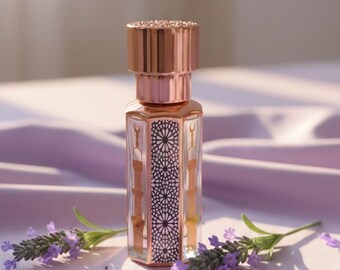 Lavender Perfume Oil – Natural Alcohol Free Attar – Long Lasting Unisex Fragrance 11ml or 6ml