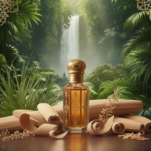Aceite de perfume terroso natural Attar de sándalo y mitti, Attar indio amaderado, fragancia duradera sin alcohol imagen 4