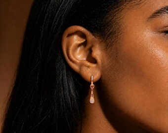 Modern Love Pods Rose Gold Earrings