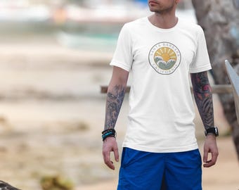 Santa Barbara logo T-Shirt | Retro Beach Graphic