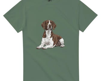 GSP Dog Graphic T-Shirt | German Shorthaired Pointer Tee