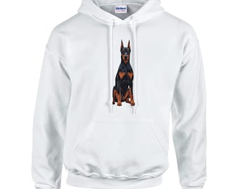 Doberman Pinscher Hoodie | Elegant Dog Breed Sweatshirt