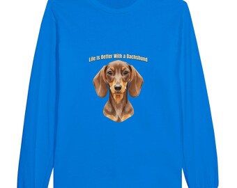 Shirt met lange mouwen teckel | Leuk Doxie Dog Lover-T-shirt