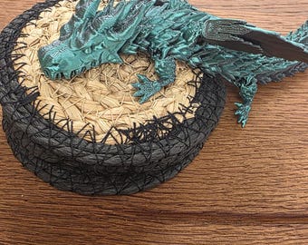 3D Printed Articulated Dragon Toy, Poseable Fantasy Figurine